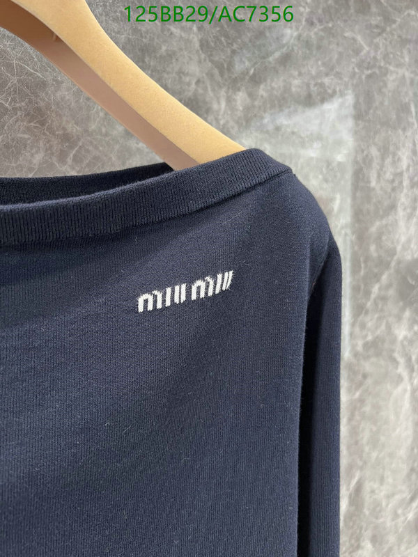 Clothing-MIUMIU Code: AC7356 $: 125USD