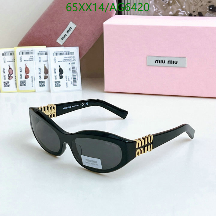 Glasses-MiuMiu Code: AG6420 $: 65USD