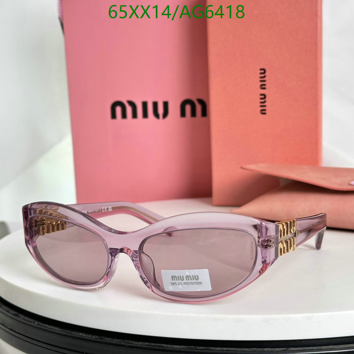 Glasses-MiuMiu Code: AG6418 $: 65USD