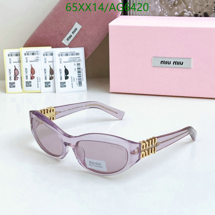 Glasses-MiuMiu Code: AG6420 $: 65USD