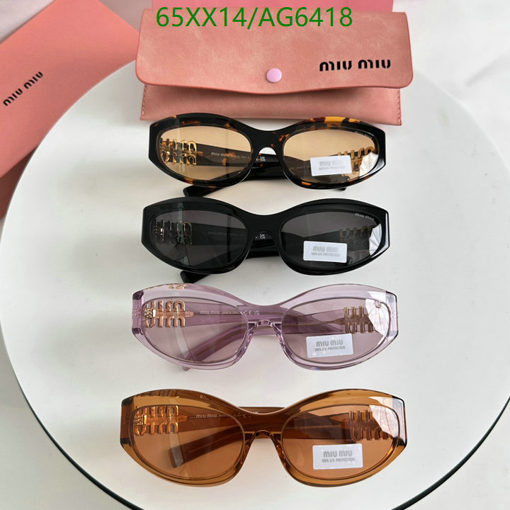 Glasses-MiuMiu Code: AG6418 $: 65USD