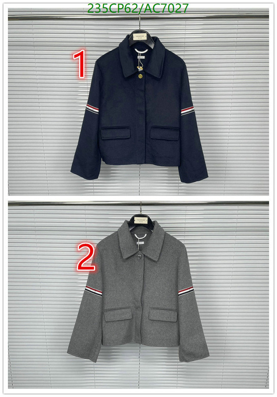 Clothing-Thom Browne Code: AC7027 $: 235USD