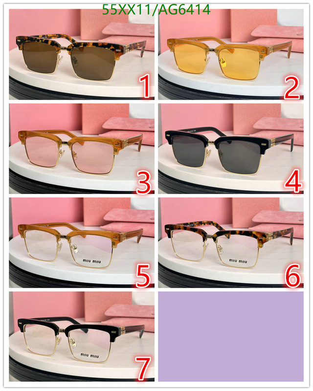 Glasses-MiuMiu Code: AG6414 $: 55USD