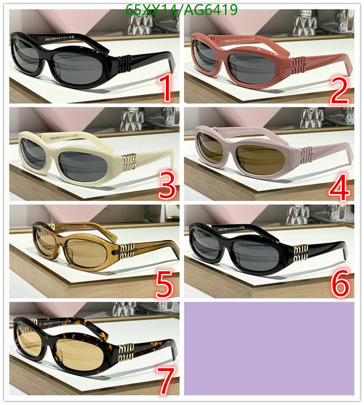 Glasses-MiuMiu Code: AG6419 $: 65USD