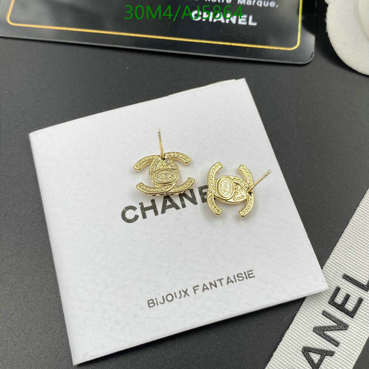 Jewelry-Chanel Code: AJ5864 $: 30USD