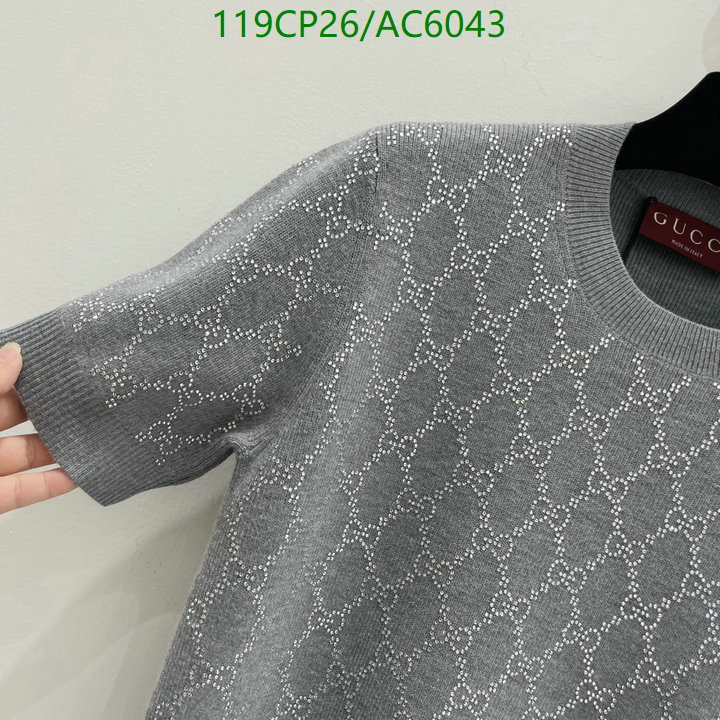 Clothing-Gucci Code: AC6043 $: 119USD