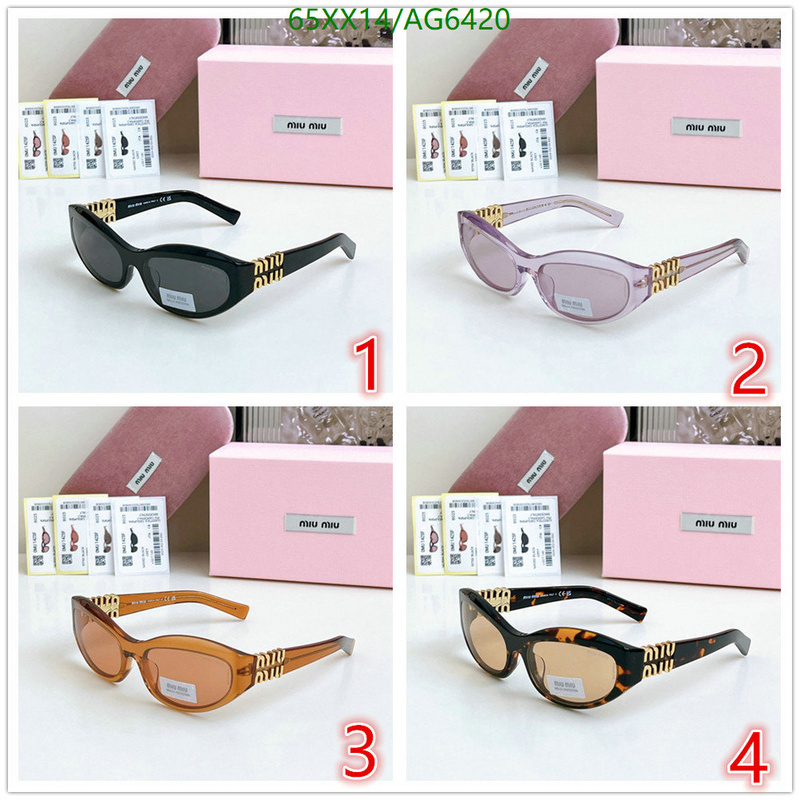 Glasses-MiuMiu Code: AG6420 $: 65USD