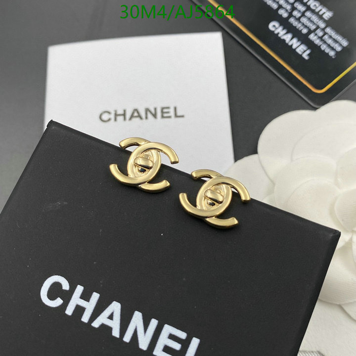 Jewelry-Chanel Code: AJ5864 $: 30USD