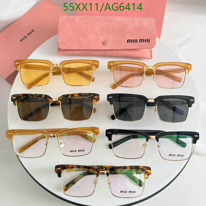 Glasses-MiuMiu Code: AG6414 $: 55USD