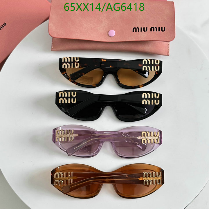 Glasses-MiuMiu Code: AG6418 $: 65USD