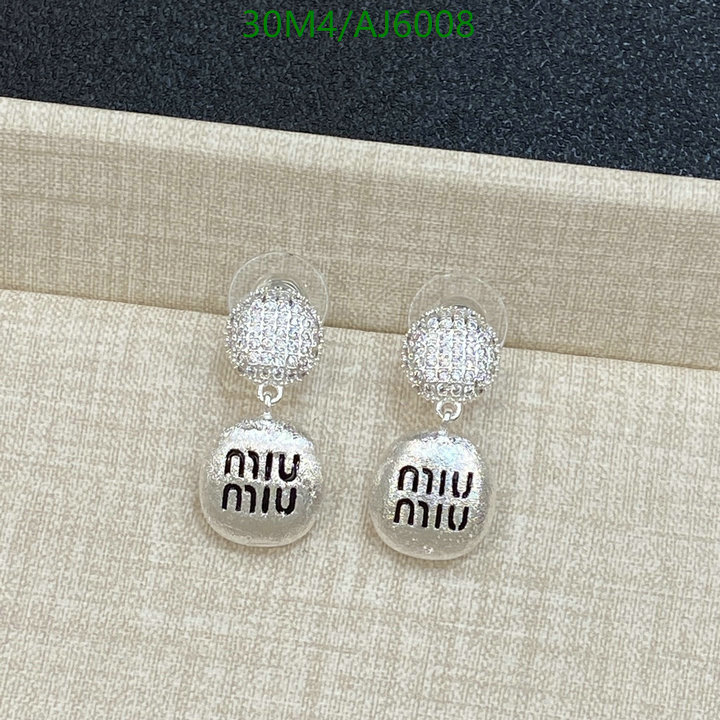 Jewelry-MiuMiu Code: AJ6008 $: 30USD