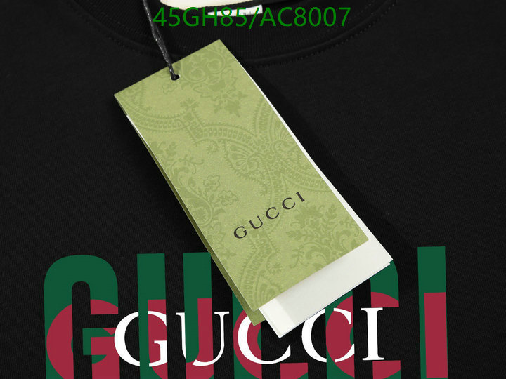 Clothing-Gucci Code: AC8007 $: 45USD