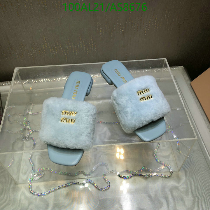 Women Shoes-Miu Miu Code: AS8676 $: 100USD