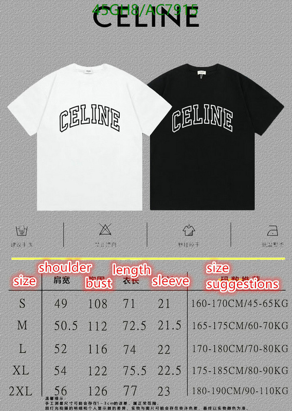 Clothing-Celine Code: AC7915 $: 45USD