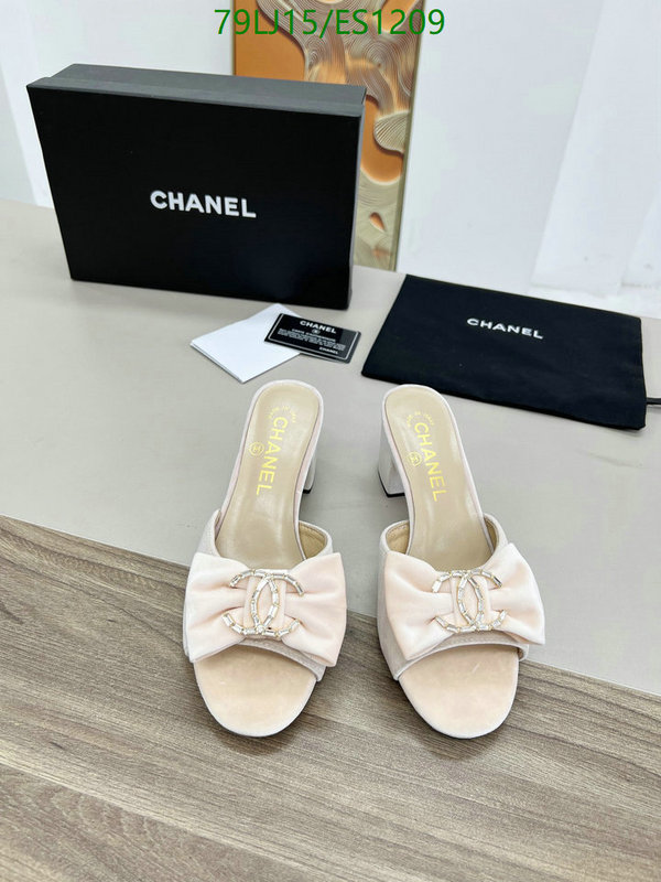 Women Shoes-Chanel Code: ES1209 $: 79USD