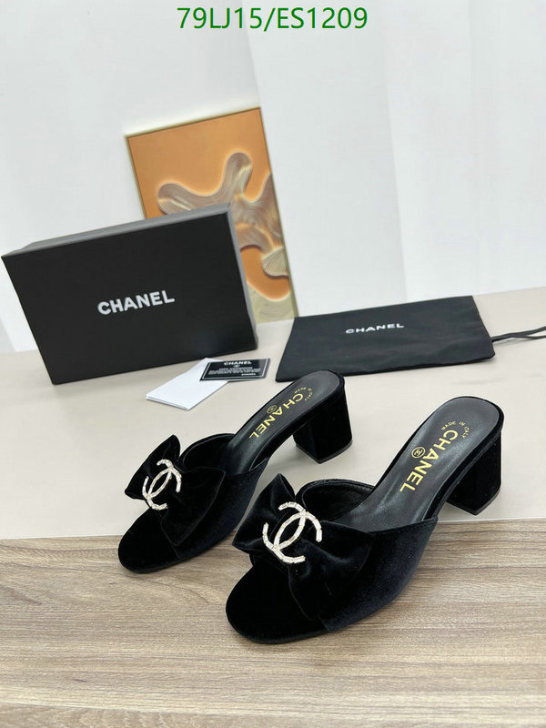 Women Shoes-Chanel Code: ES1209 $: 79USD