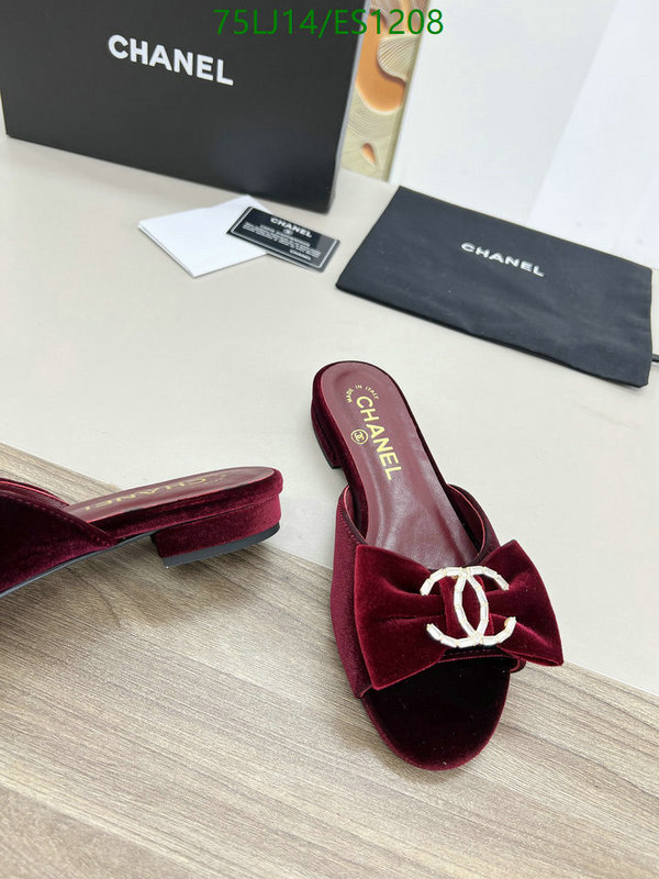 Women Shoes-Chanel Code: ES1208 $: 75USD