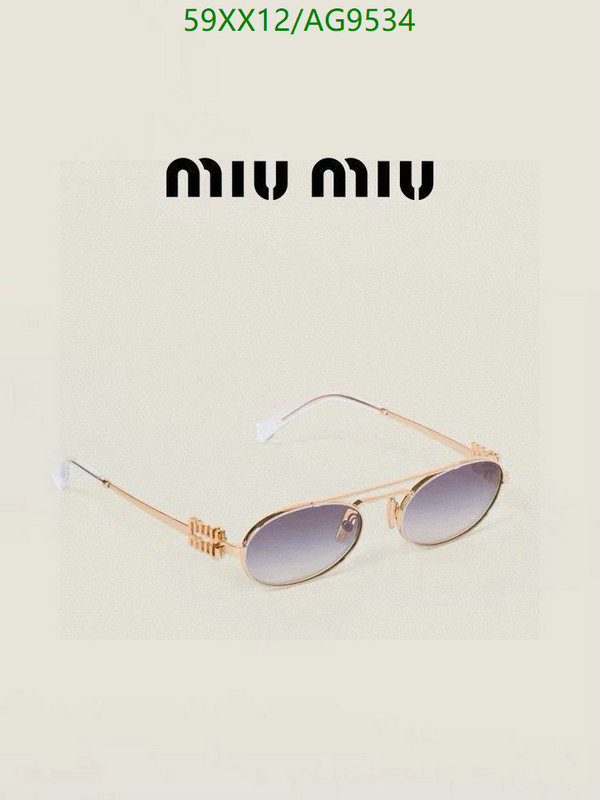 Glasses-MiuMiu Code: AG9534 $: 59USD