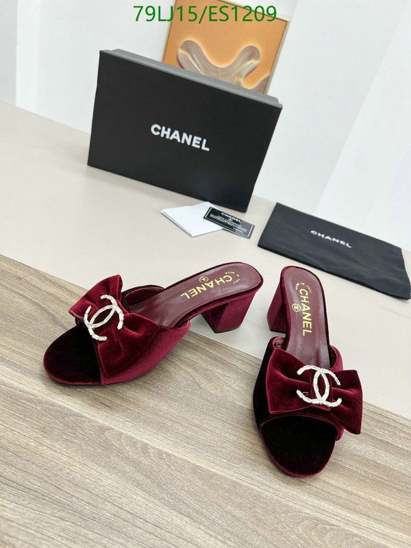 Women Shoes-Chanel Code: ES1209 $: 79USD