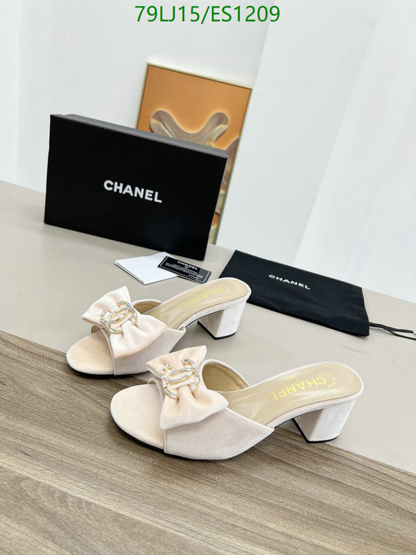 Women Shoes-Chanel Code: ES1209 $: 79USD