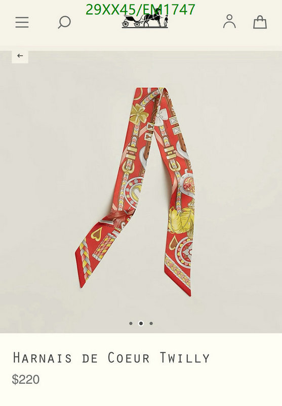 Scarf-Hermes Code: EM1747 $: 29USD