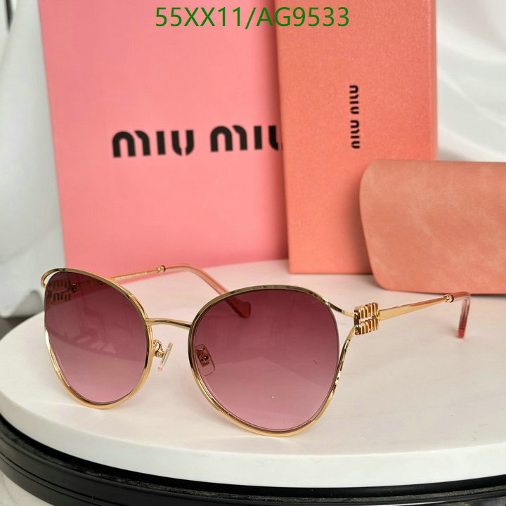 Glasses-MiuMiu Code: AG9533 $: 55USD