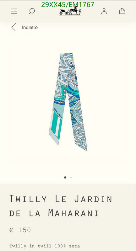 Scarf-Hermes Code: EM1767 $: 29USD