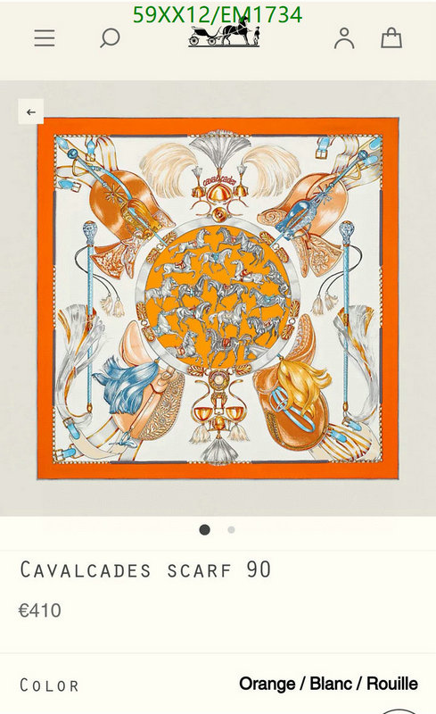 Scarf-Hermes Code: EM1734 $: 59USD