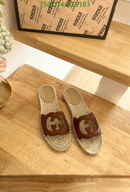 Women Shoes-Gucci Code: AS9183 $: 75USD