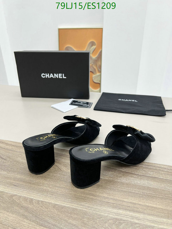 Women Shoes-Chanel Code: ES1209 $: 79USD