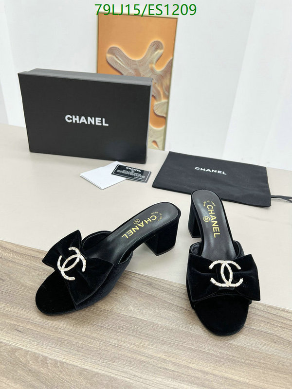 Women Shoes-Chanel Code: ES1209 $: 79USD