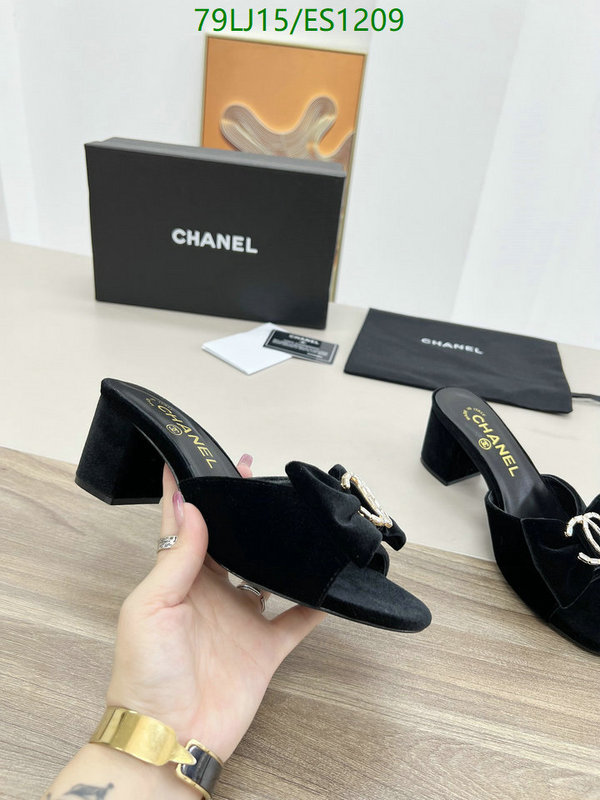 Women Shoes-Chanel Code: ES1209 $: 79USD