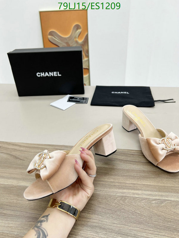 Women Shoes-Chanel Code: ES1209 $: 79USD