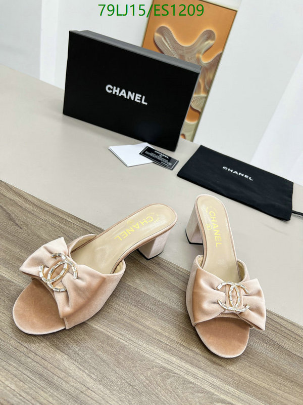 Women Shoes-Chanel Code: ES1209 $: 79USD