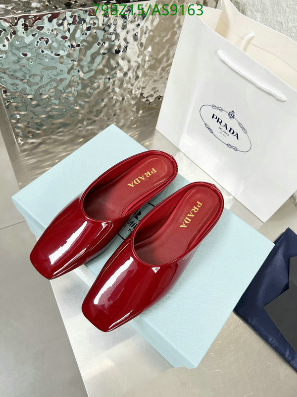 Women Shoes-Prada Code: AS9163 $: 79USD