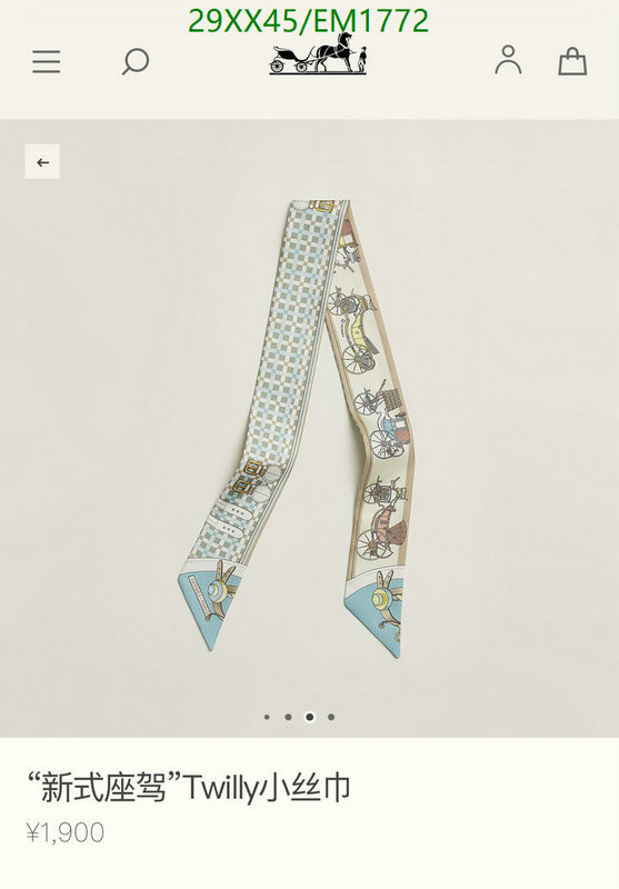 Scarf-Hermes Code: EM1772 $: 29USD