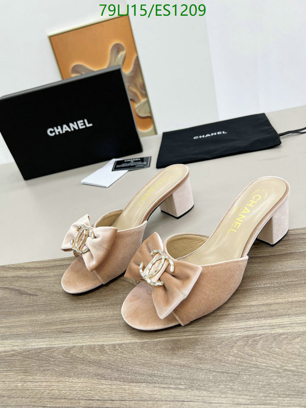 Women Shoes-Chanel Code: ES1209 $: 79USD