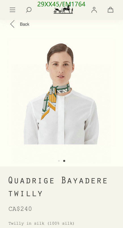 Scarf-Hermes Code: EM1764 $: 59USD