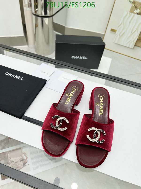 Women Shoes-Chanel Code: ES1206 $: 79USD