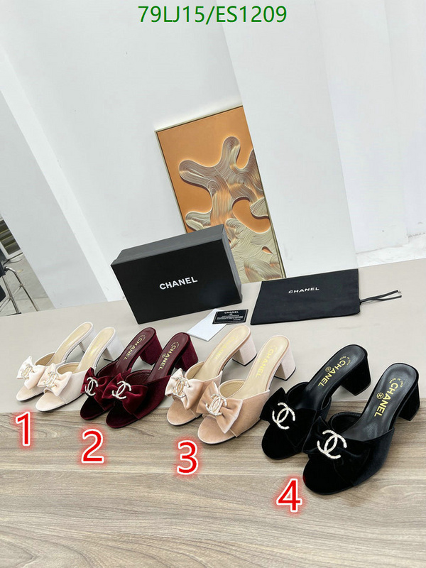 Women Shoes-Chanel Code: ES1209 $: 79USD