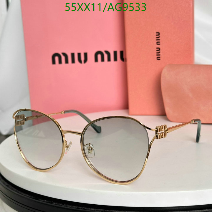 Glasses-MiuMiu Code: AG9533 $: 55USD