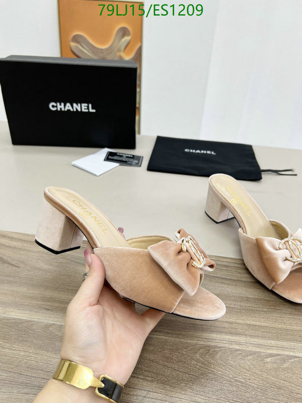 Women Shoes-Chanel Code: ES1209 $: 79USD