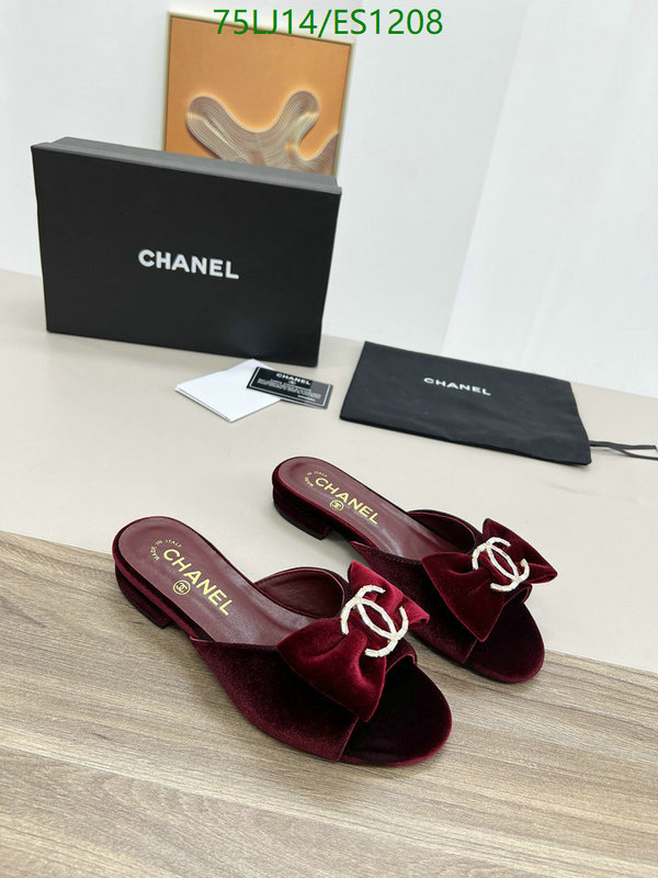 Women Shoes-Chanel Code: ES1208 $: 75USD