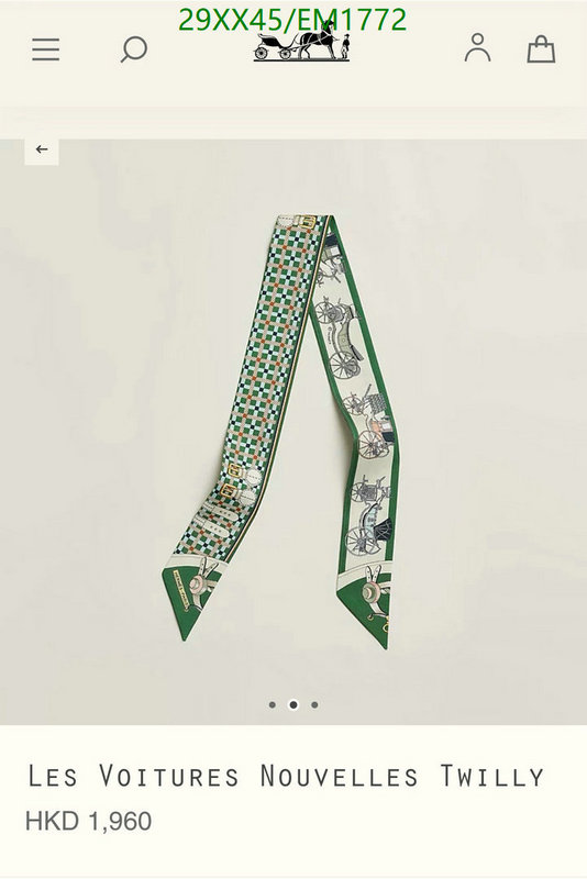 Scarf-Hermes Code: EM1772 $: 29USD