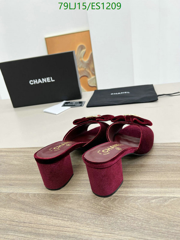 Women Shoes-Chanel Code: ES1209 $: 79USD