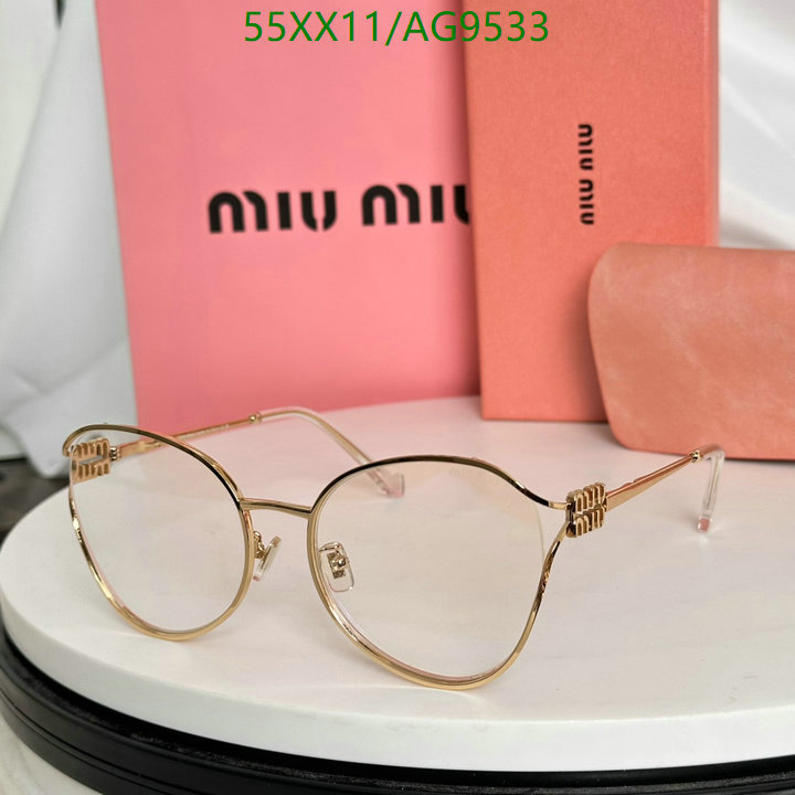 Glasses-MiuMiu Code: AG9533 $: 55USD