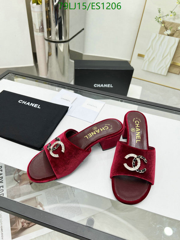 Women Shoes-Chanel Code: ES1206 $: 79USD