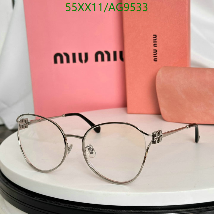 Glasses-MiuMiu Code: AG9533 $: 55USD