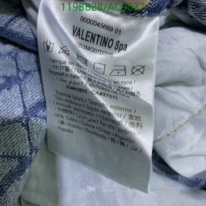 Clothing-Valentino Code: AC9037 $: 119USD