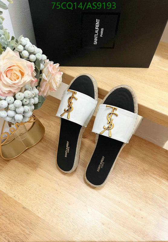 Women Shoes-YSL Code: AS9193 $: 75USD